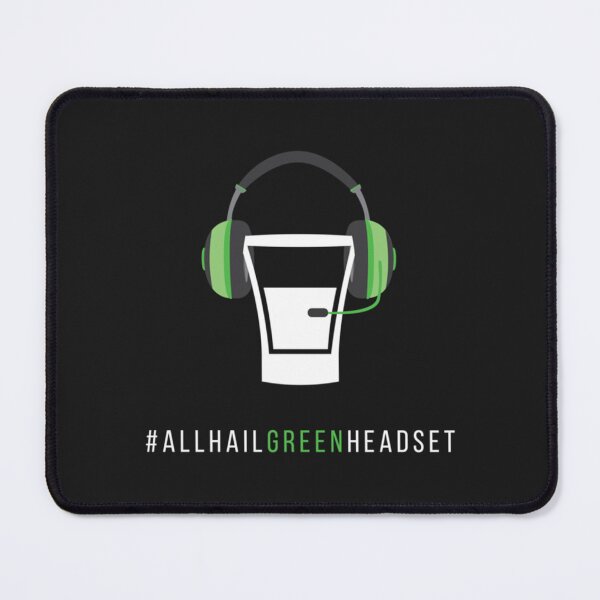 Item preview, All Hail Green Headset designed and sold by dinaryWeirdosty.
