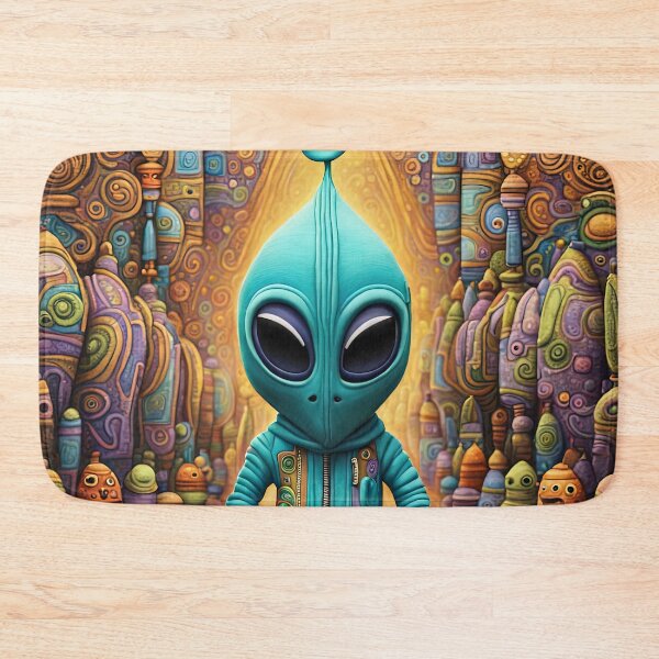 Item preview, Alien visiting Mexico designed and sold by Colin Bentham.