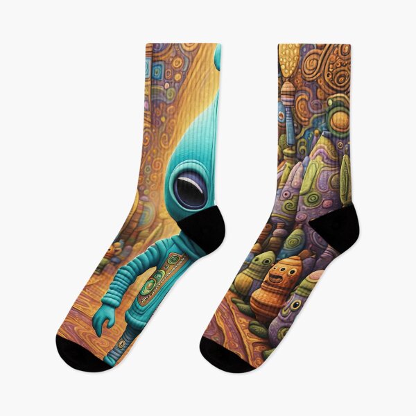 Item preview, Alien visiting Mexico designed and sold by Colin Bentham.