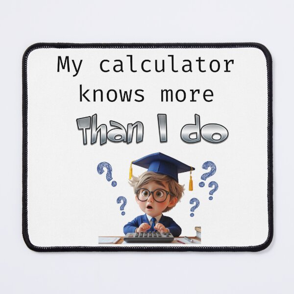 Item preview, Funny Accountant Shirt & Mug – My Calculator Knows More Than I Do designed and sold by BrewtifulMugs.