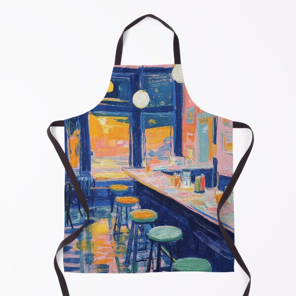 Item preview, Empty bar in colorful pastel style designed and sold by ArtHouseNiklas.