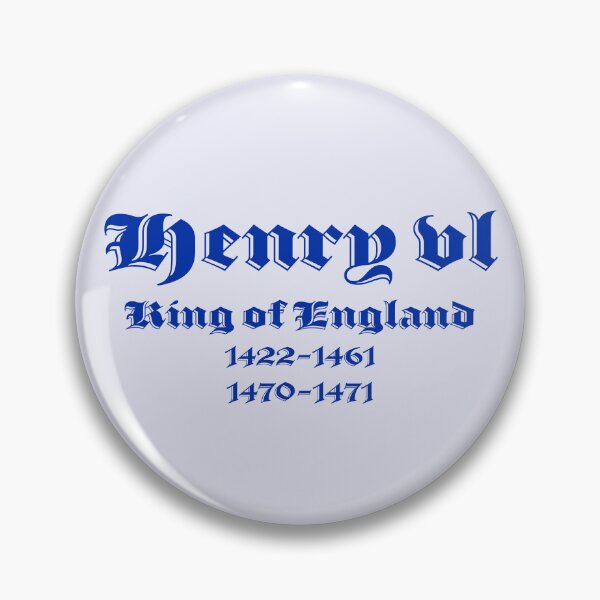 Item preview, Henry VI, King of England, British Monarchs designed and sold by CharlottePlaceArt.