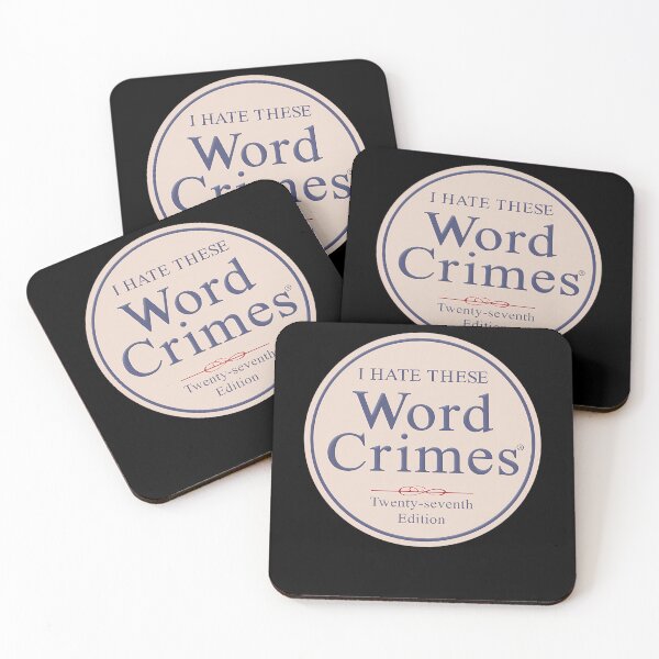 Item preview, Wo.rd Crim.es  designed and sold by ThoFwler.