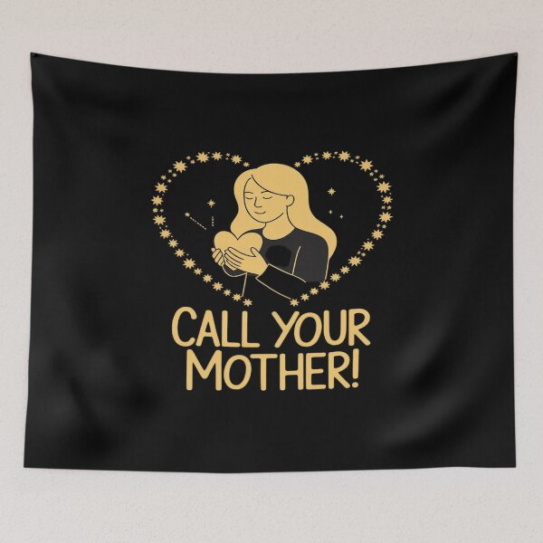 Item preview, Call Your Mother! - Holy Rosary Virgin MaryCall Your Mother! - Holy Rosary Virgin Mary designed and sold by ticlitule.