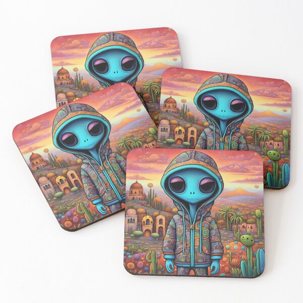 Item preview, Extraterrestre visitando México designed and sold by Colin Bentham.