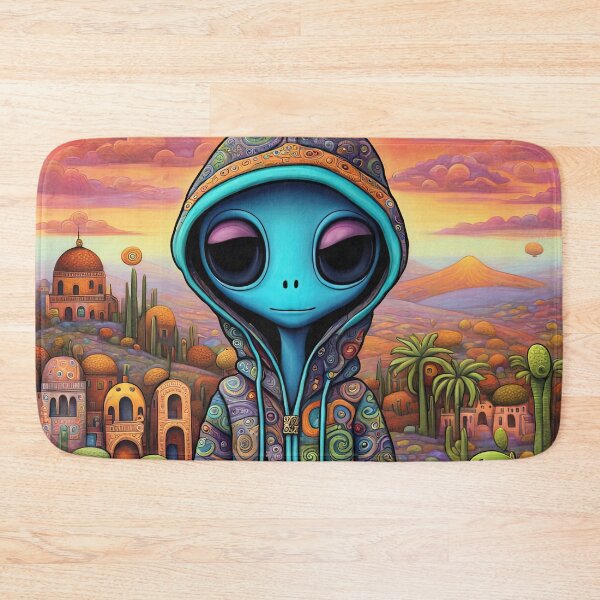 Item preview, Alien visiting Mexico designed and sold by Colin Bentham.