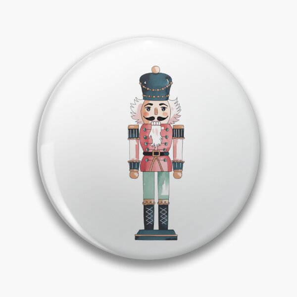 Item preview,  watercolor nutcracker soldier Christmas  design designed and sold by SOUFIANE1991.