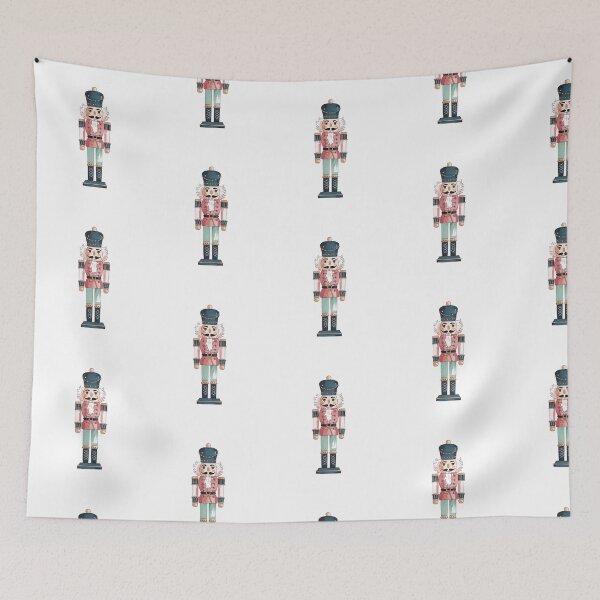 Item preview,  watercolor nutcracker soldier Christmas  design designed and sold by SOUFIANE1991.