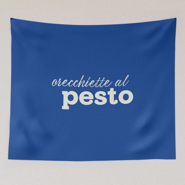 Item preview, Orecchiette with pesto designed and sold by SpilloDesign.