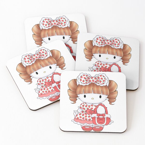Item preview, Strawberry Lolita Hello Kitty designed and sold by d0tt-ie.