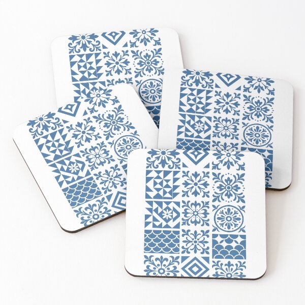 Item preview, Azulejo Inspired Blue & White Decorative Patterns designed and sold by k3rstman1.