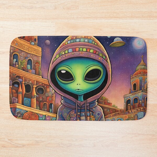Item preview, Alien visiting Mexico designed and sold by Colin Bentham.