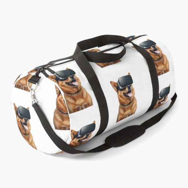 Item preview, Dog Wearing VR Headset – Funny Virtual Reality Puppy Illustration designed and sold by PixelVibe782.