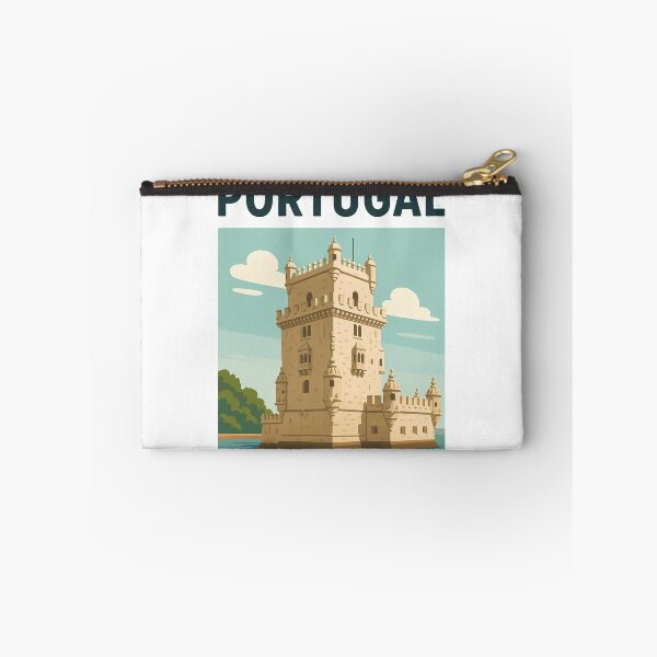 Item preview, Portugal Belém Tower Vintage Travel Poster  designed and sold by k3rstman1.
