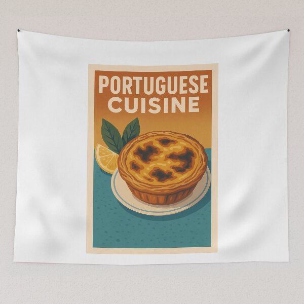 Item preview, Vintage Portuguese Cuisine | Pastel de Nata designed and sold by k3rstman1.