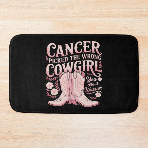 Item preview, Cancer Picked The Wrong Cowgirl You are a Warrior designed and sold by ticlitule.