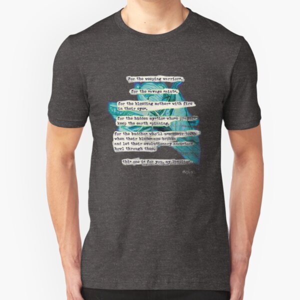 Woke: A T-shirt For Utopia Preppers Slim Fit T-Shirt