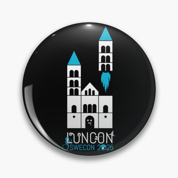 Item preview, Luncon 2025 Stende P. Svart Bakgrund designed and sold by BinneyKassidy.