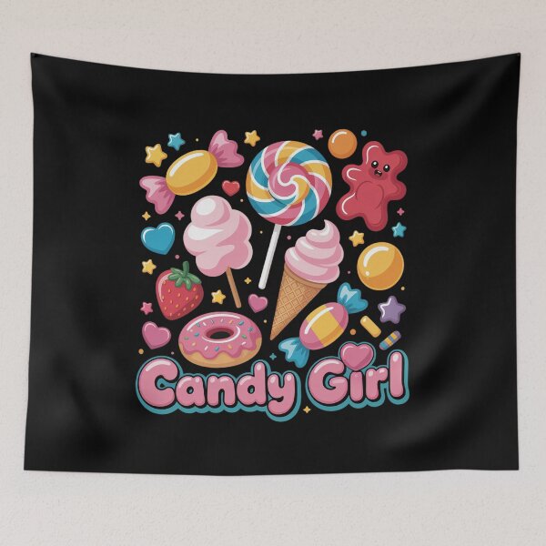 Item preview, Candy Sweet Lollipop Cotton Candy Cute  designed and sold by ticlitule.
