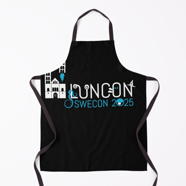 Item preview, Luncon 2025 Liggande Logga Fr Svart Bakgrund designed and sold by BinneyKassidy.
