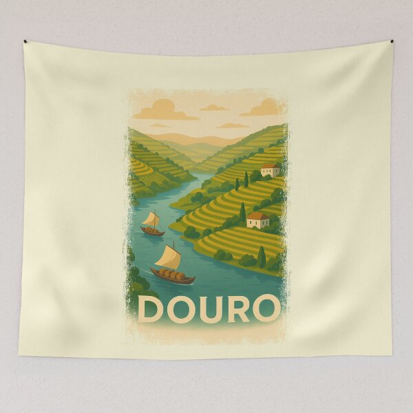 Item preview, Douro Valley Portugal Scenic River & Vineyards designed and sold by k3rstman1.