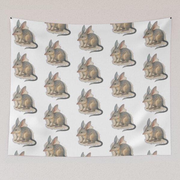 Item preview, Australian wildlife Greater Bilby Watercolour designed and sold by Jaruart.
