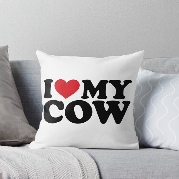 Item preview, I ❤️ My Cow – Cute Farm Animal Design designed and sold by EmeraldeaArt.