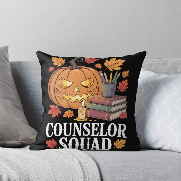 Item preview, Counselor Squad Pumpkin Autumn Happy Halloween Teacher designed and sold by CookWorldLaughs.