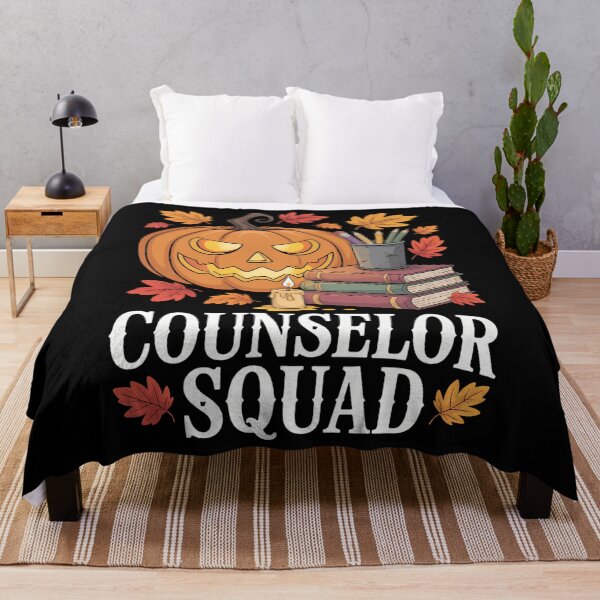 Item preview, Counselor Squad Pumpkin Autumn Happy Halloween Teacher designed and sold by CookWorldLaughs.