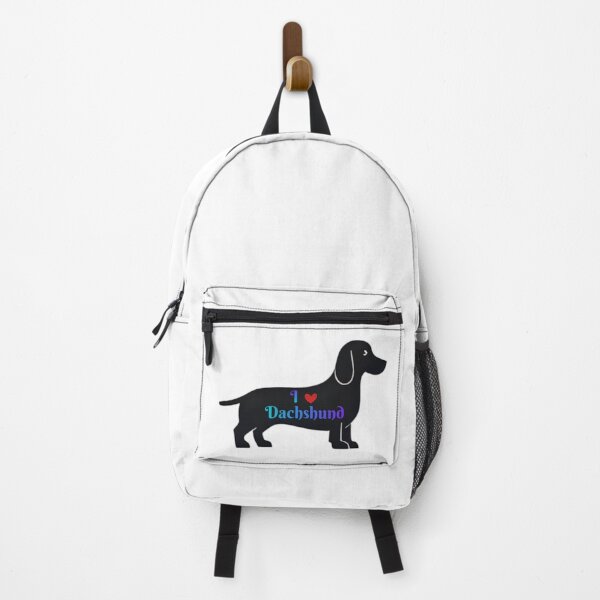 Item preview, I Love Dachshund – Cute Wiener Dog Silhouette Design designed and sold by Kavya Art.