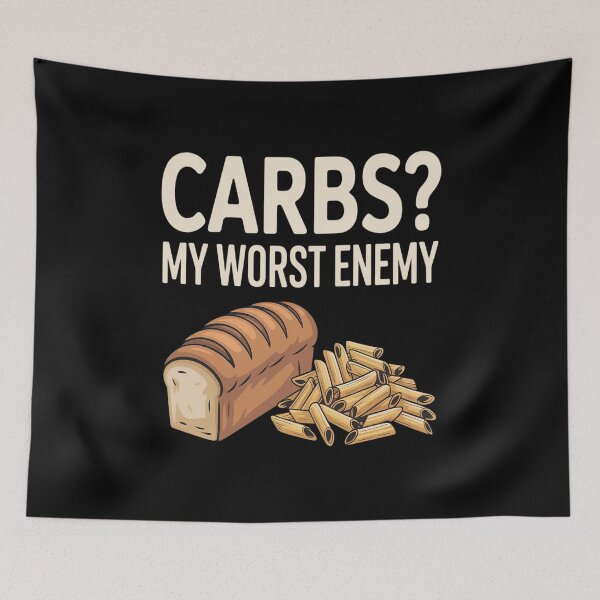 Item preview, Carbs My Worst Enemy Vintage t1d Diabetes Awareness designed and sold by ticlitule.