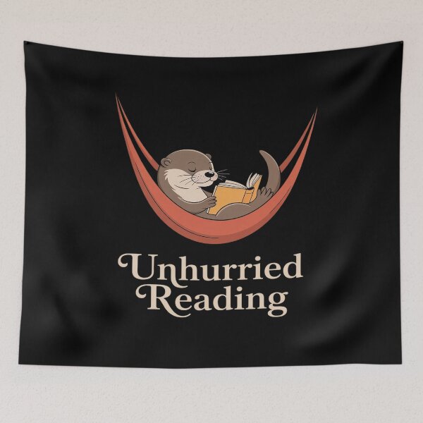 Item preview, Capybara Reading Unhurried Reading designed and sold by ticlitule.