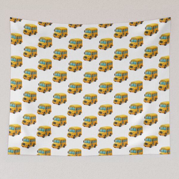 Item preview, Yellow school bus isolated on white, suitable for back to school themes, AI generated designed and sold by dvoevnore.