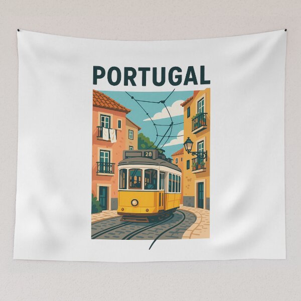 Item preview,  Lisbon Tram 28 Cityscape Portugal designed and sold by k3rstman1.