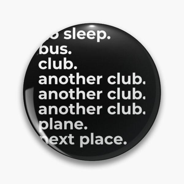 Item preview, No Sleep Bus Club Another Club Plane Next Place designed and sold by BinneyKassidy.