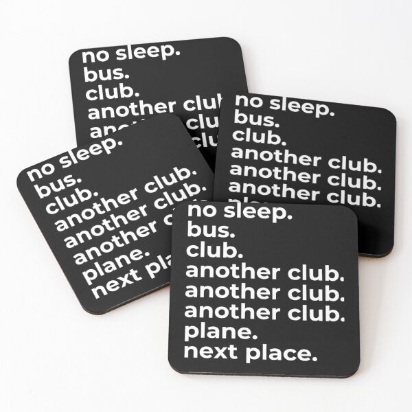 Item preview, No Sleep Bus Club Another Club Plane Next Place designed and sold by BinneyKassidy.
