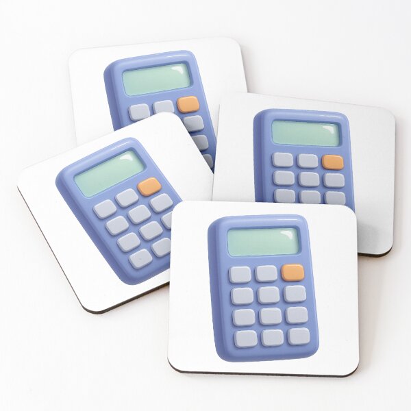 Item preview, Calculator icon for back to school, isolated on transparent background, AI generated designed and sold by dvoevnore.