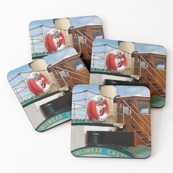 Item preview, The Kingswear Castle paddle ferry Dartmouth Devon England UK designed and sold by John Gilham - Landscape Photography.