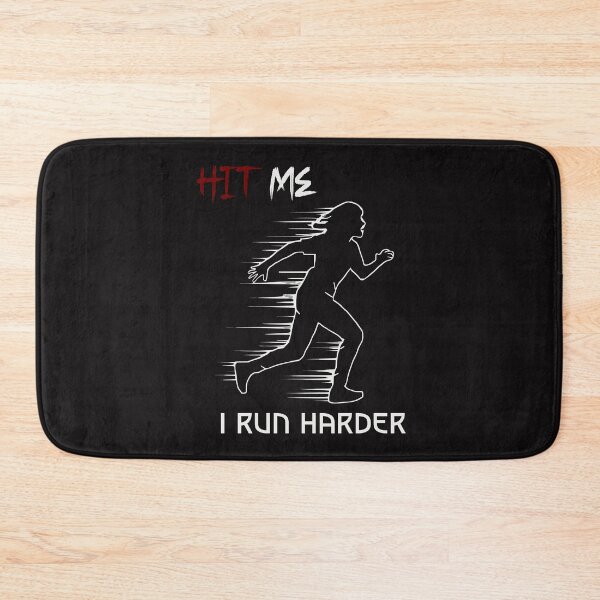 Item preview, Hit me, I run harder - For black backgrounds designed and sold by SpicyChimera.