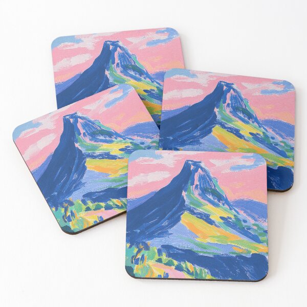 Item preview, Mount Fuji Gouache in Victorian Style designed and sold by ArtHouseNiklas.