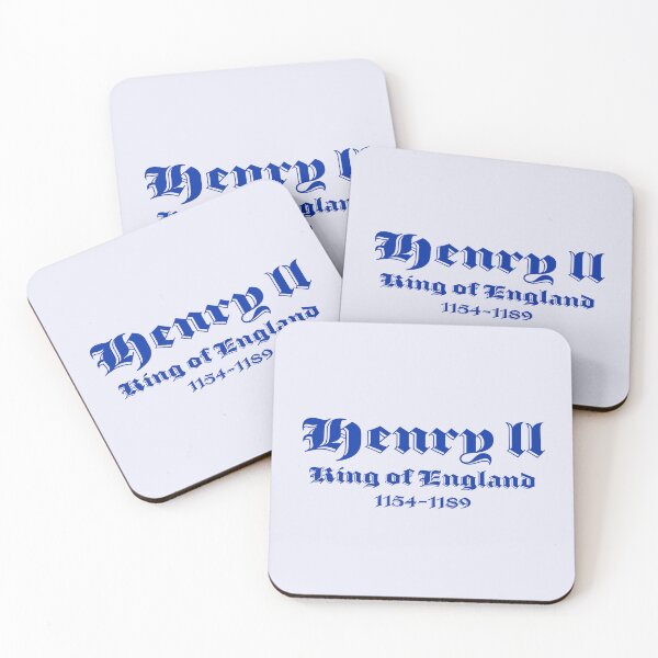 Item preview, Henry II, King of England, British Monarchs designed and sold by CharlottePlaceArt.