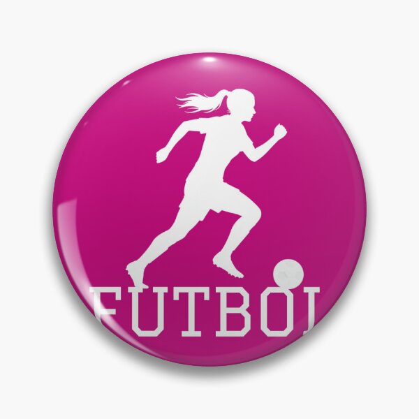 Item preview, Women's Soccer - Silhouette of a Running Soccer Player - Female Player with Ball designed and sold by DibuHumor.