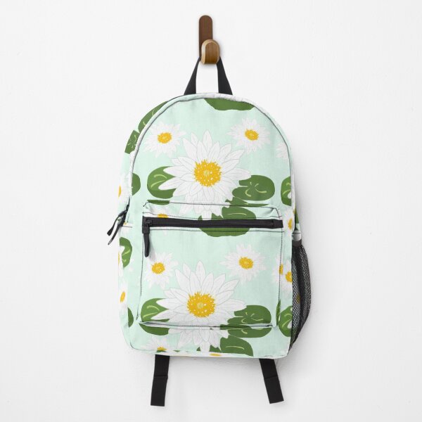 Item preview, White Lotus Floral Pattern designed and sold by MNX.