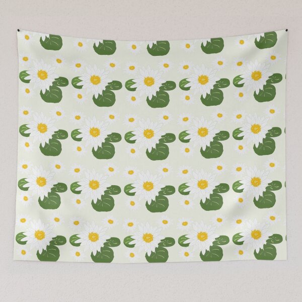 Item preview, White Lotus Floral Pattern  designed and sold by MNX.