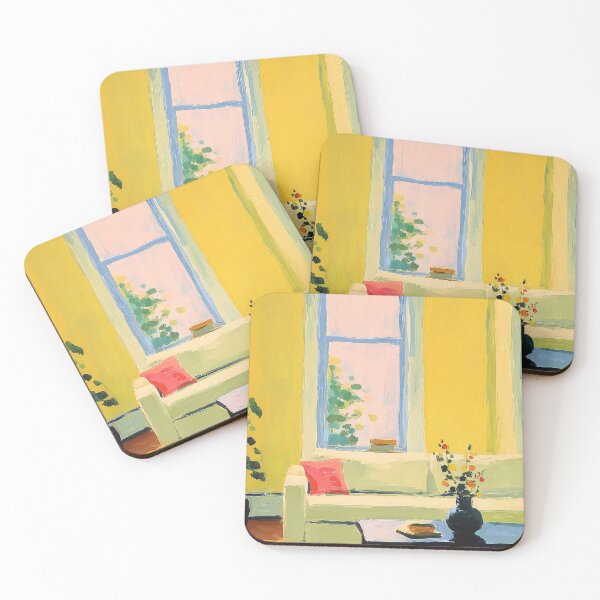 Item preview, Cozy living room in pastel colors designed and sold by ArtHouseNiklas.