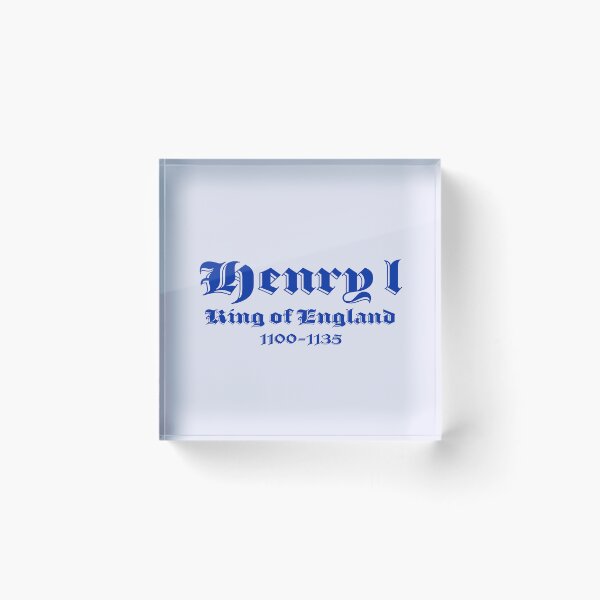 Item preview, Henry I, King of England, British Monarchs designed and sold by CharlottePlaceArt.
