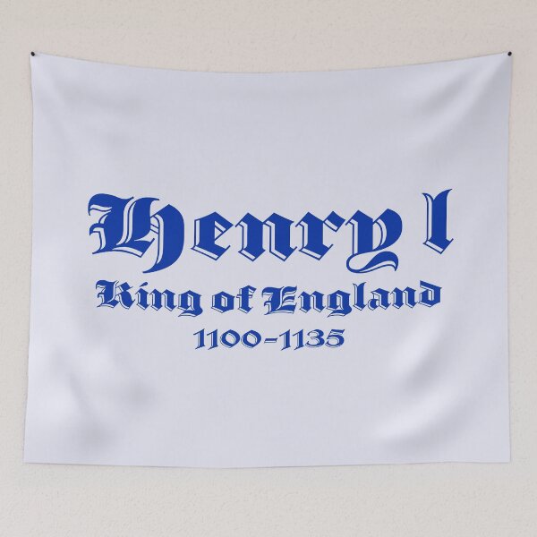 Item preview, Henry I, King of England, British Monarchs designed and sold by CharlottePlaceArt.