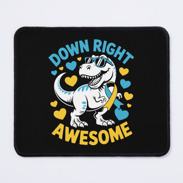 Item preview, Down Syndrome Awareness Cute T rex designed and sold by CookWorldLaughs.