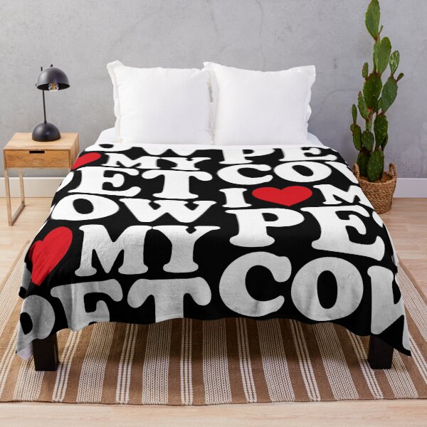 Item preview, I ❤️ My Pet Cow – Cute Farm Animal Lover white Design designed and sold by EmeraldeaArt.