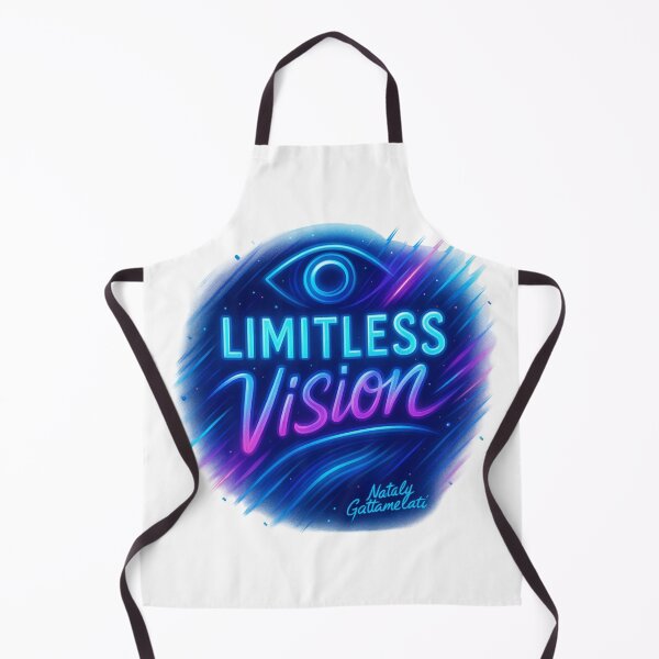Item preview, Limitless Vision – Futuristic Neon Cosmic Art designed and sold by natalygattamelati.